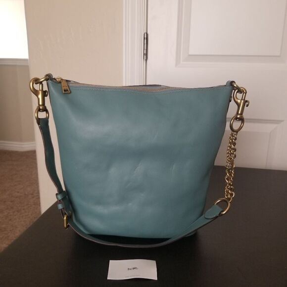 NWOT Coach Leather Bag - Picture 1 of 12